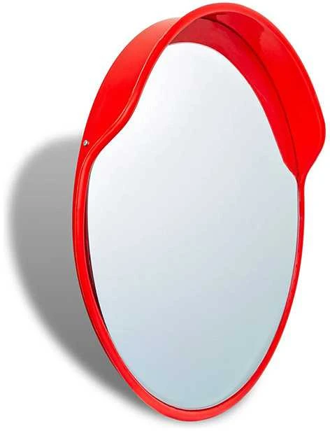 Sferinis kelio veidrodis d45 cm Eurostal Raudonas