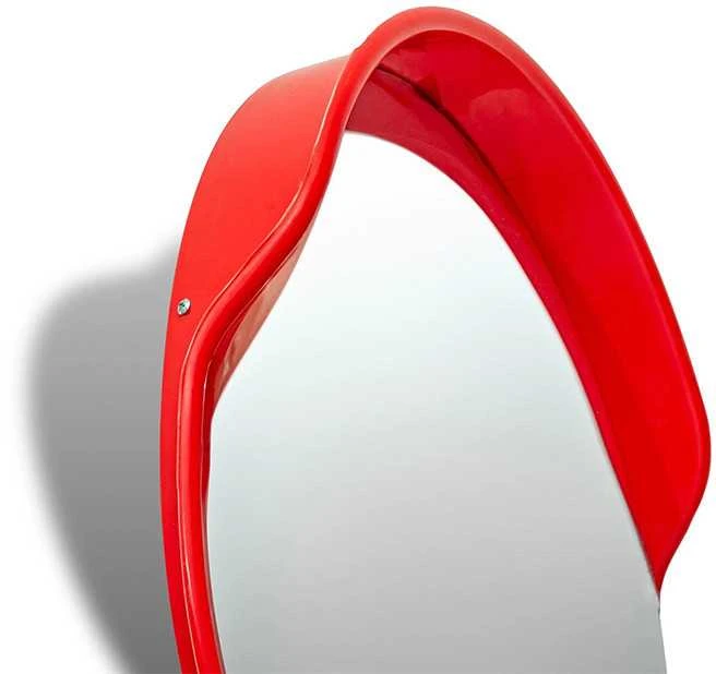 Sferinis kelio veidrodis d45 cm Eurostal Raudonas