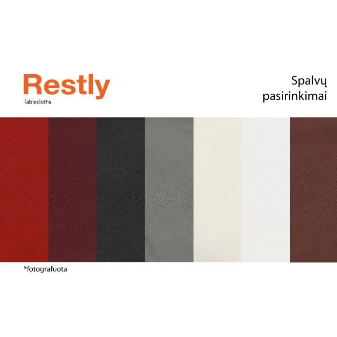 Stačiakampė staltiesė Restly Raudona 150x250
