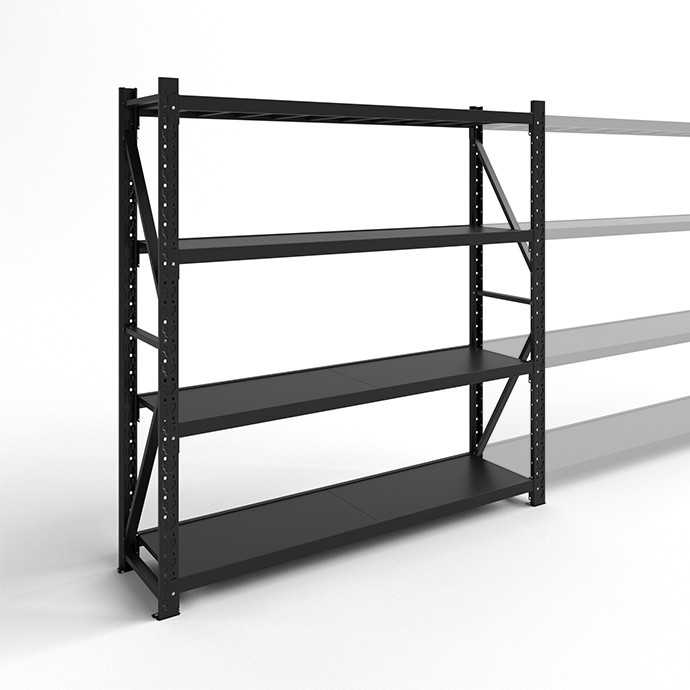 Stelažas 2500x1500x400 keturių lentynų Rehalt Systems bazinė dalis