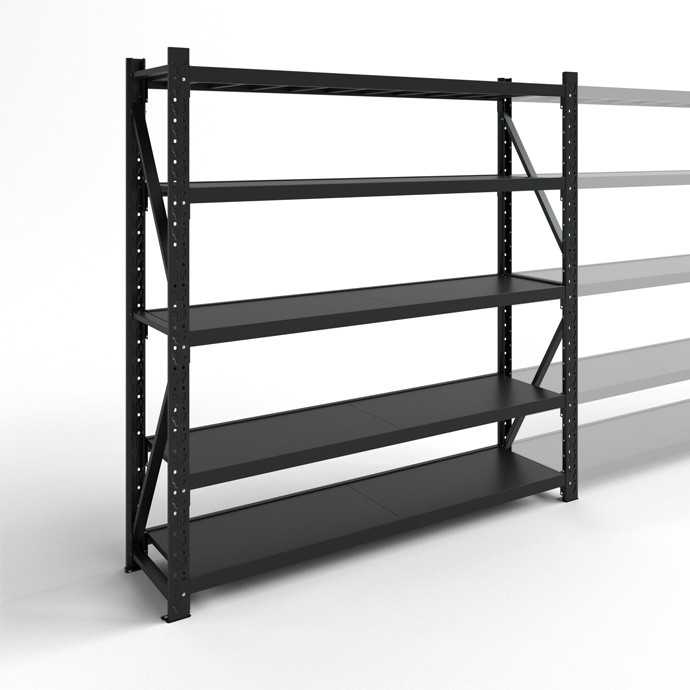 Stelažas 2500x1500x400 penkių lentynų Rehalt Systems bazinė dalis