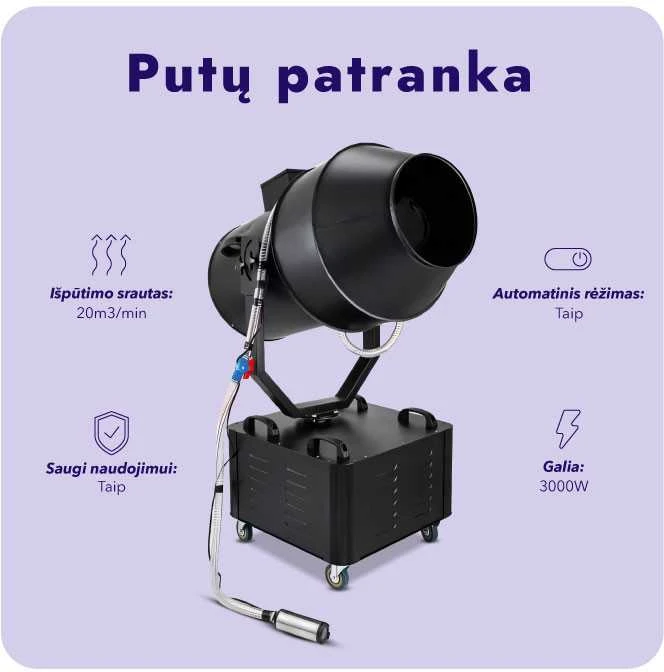 Stoman Putų patranka 3000W