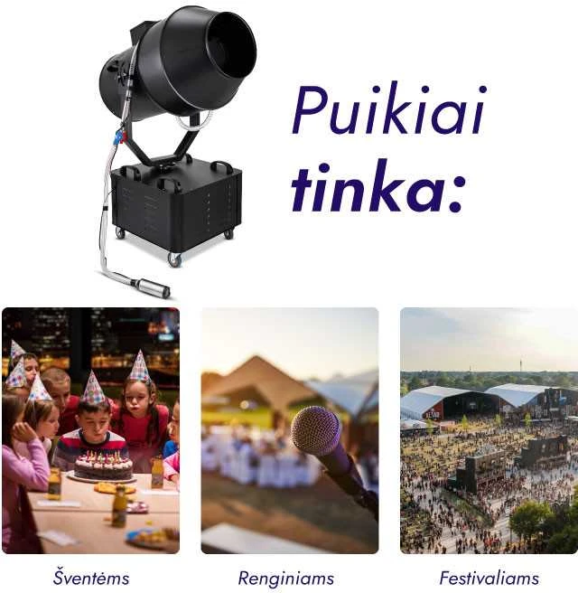 Stoman Putų patranka 3000W