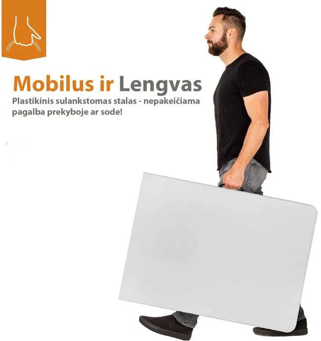 Sulankstomas stalas Tonro 180 cm