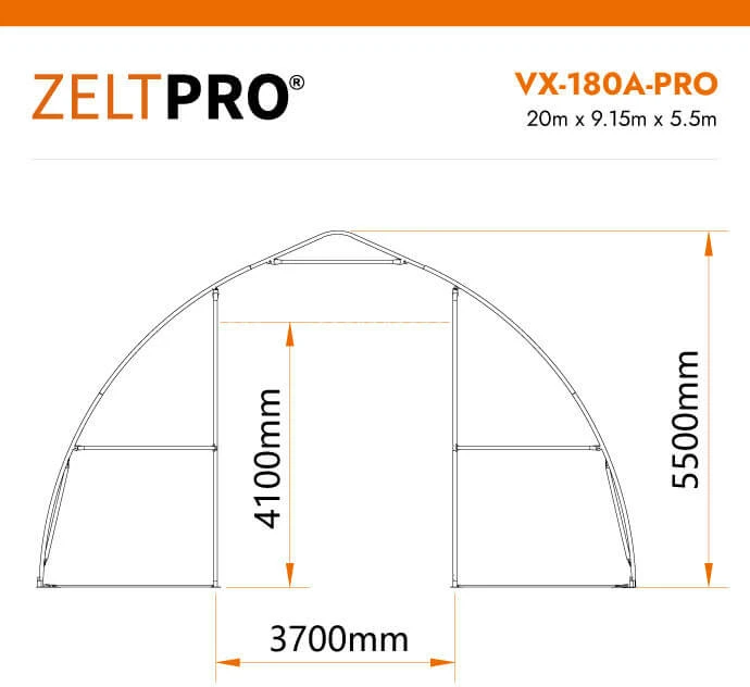 Tentinis angaras Zeltpro VX-180A-PRO Series