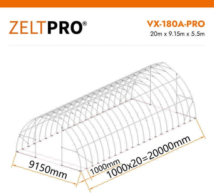 Tentinis angaras Zeltpro VX-180A-PRO Series
