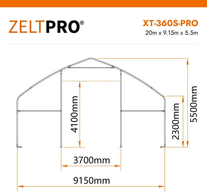 Tentinis angaras Zeltpro XT-360S-PRO Series
