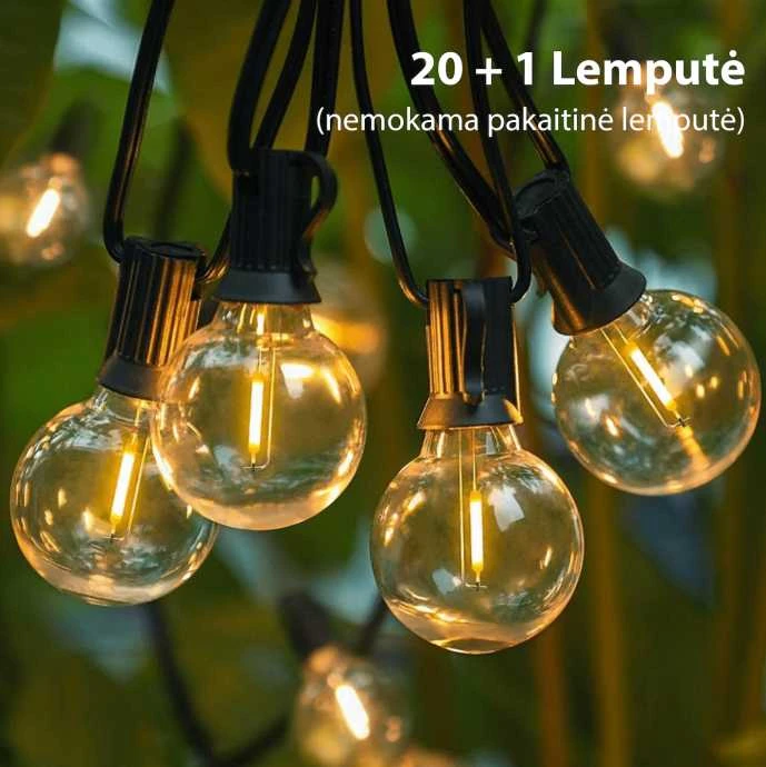Tonro Lauko girlianda (LED lemputės) 150 m Elegance