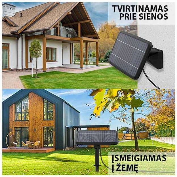 Tonro Lauko girlianda su saulės baterija (LED) Elegance