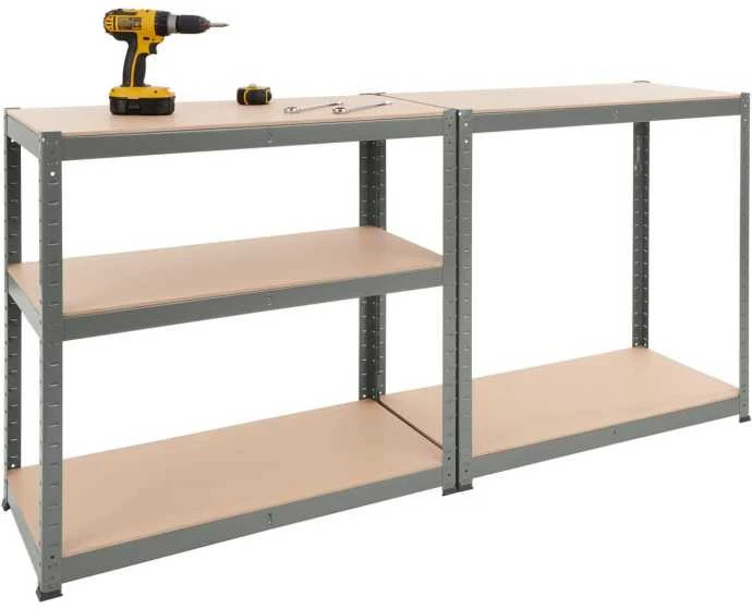 Tonro Sandėliavimo lentynos stelažai 180x120x45 PRO (5 vnt)