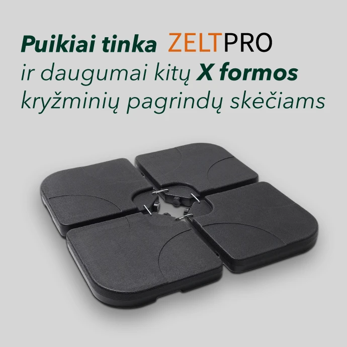 Zeltpro Lauko skėčio padas - pagrindas BASIC