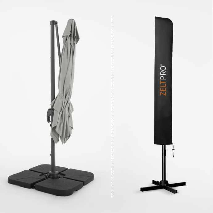 Zeltpro Lauko skėtis Comfort Light Pilkas