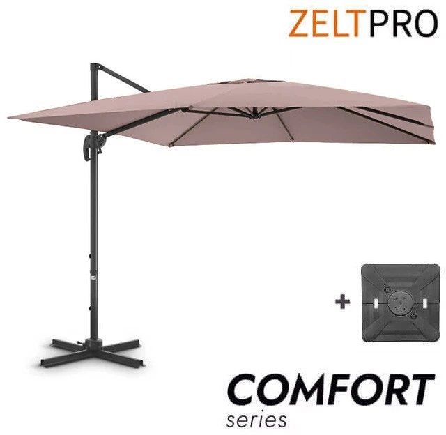 Zeltpro Lauko skėtis su Solid padu Comfort Taupe