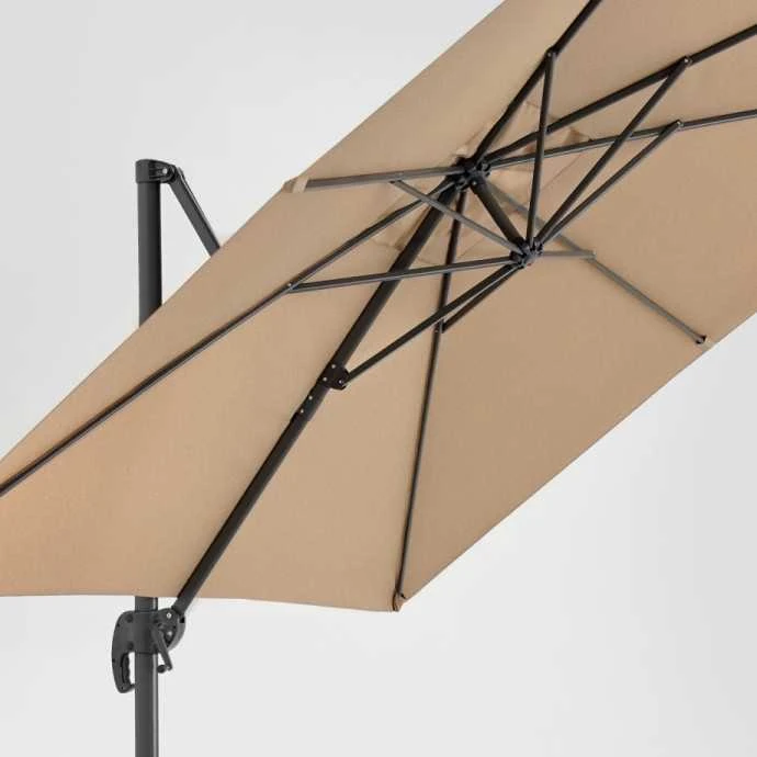 Zeltpro Lauko skėtis su Solid padu ir užvalkalu Comfort Taupe