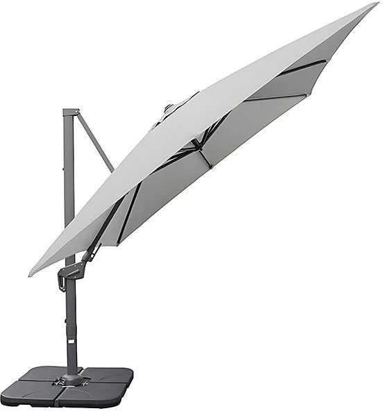 Zeltpro Lauko skėtis su Solid padu (užvalkalas dovanų) Maestro Light Pilkas