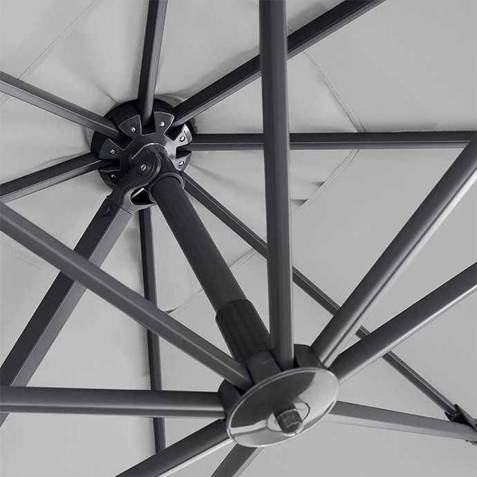 Zeltpro Lauko skėtis (užvalkalas dovanų) Lounge Light Pilkas