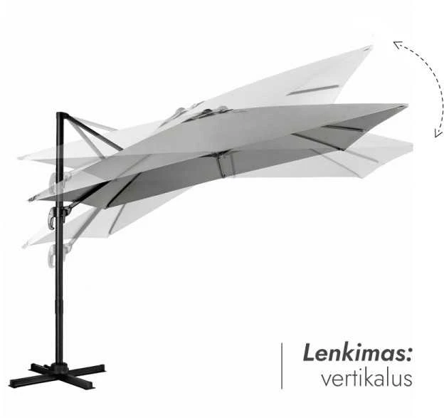Zeltpro Lauko skėtis (užvalkalas dovanų) Maestro Light Pilkas
