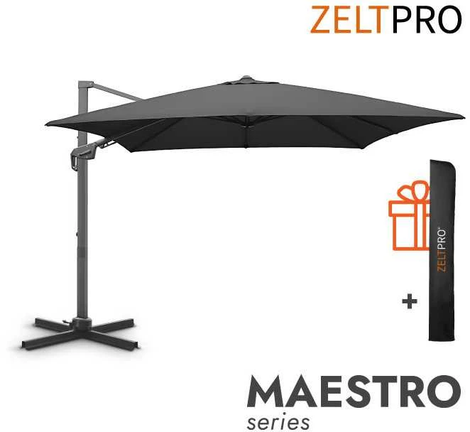 Zeltpro Lauko skėtis (užvalkalas dovanų) Maestro Antracito