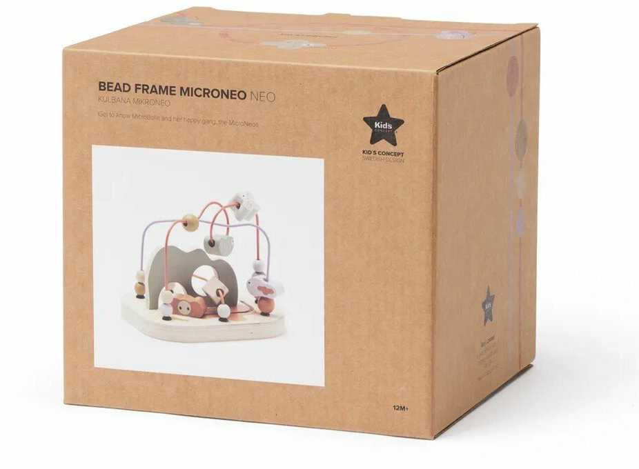 Kid's Concept veiklos žaislas - karoliukų labirintas MicroNeo