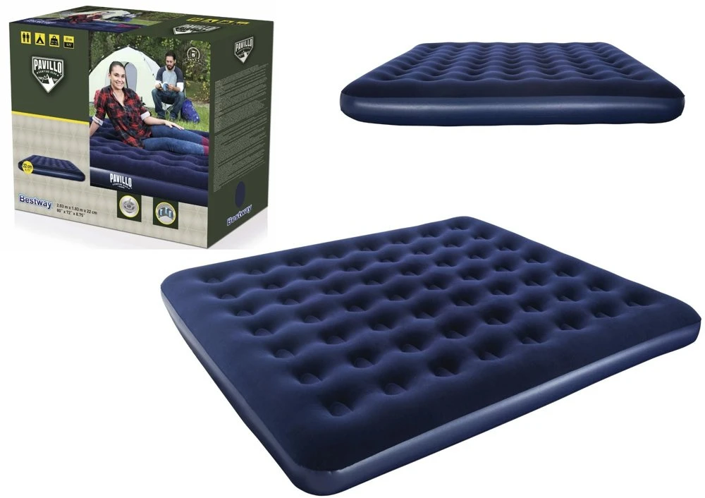 Pripučiamas čiužinys BESTWAY KING 203x183x22cm 67004-6249