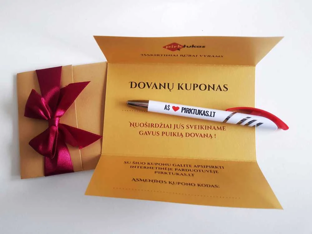 20 € Dovanų čekis