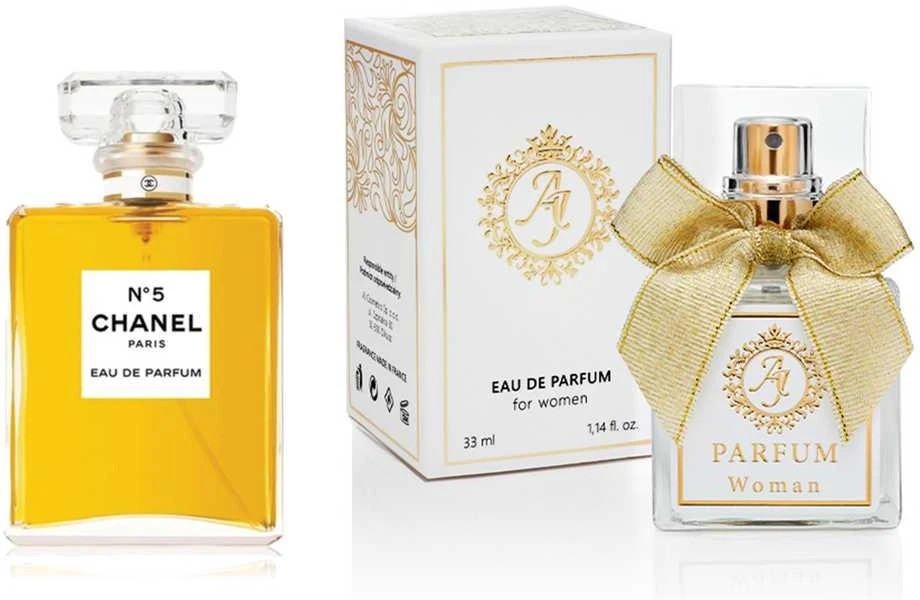 AJ Deluxe Nr101 kvepalai įkvėpti Chanel - N°5 2 ml EDP
