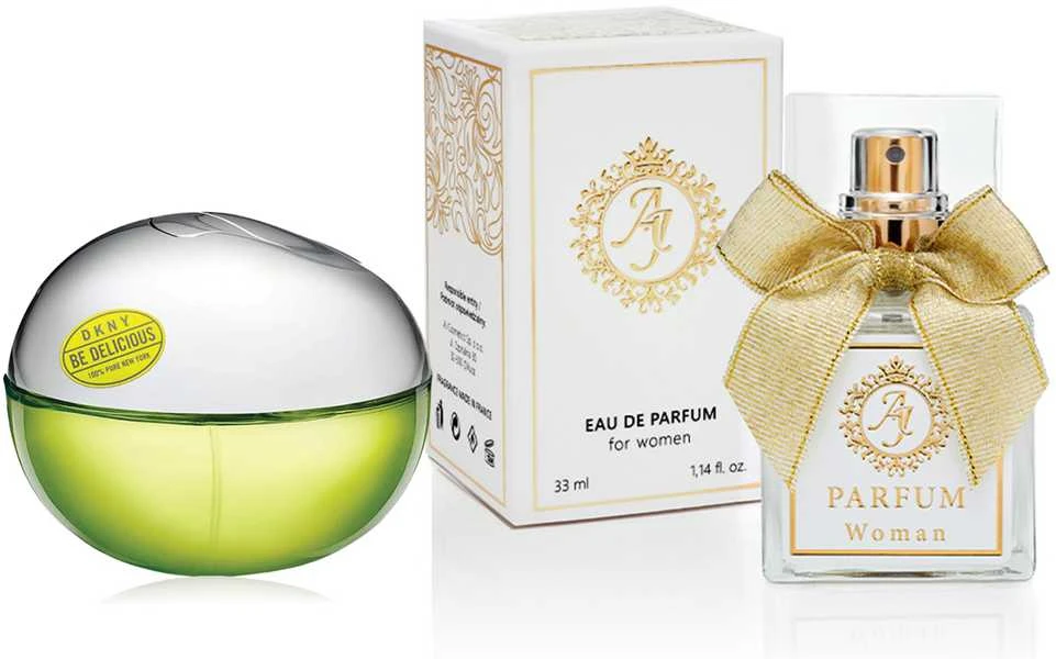 AJ Deluxe Nr120 kvepalai įkvėpti DKNY – Be Delicious 33 ml