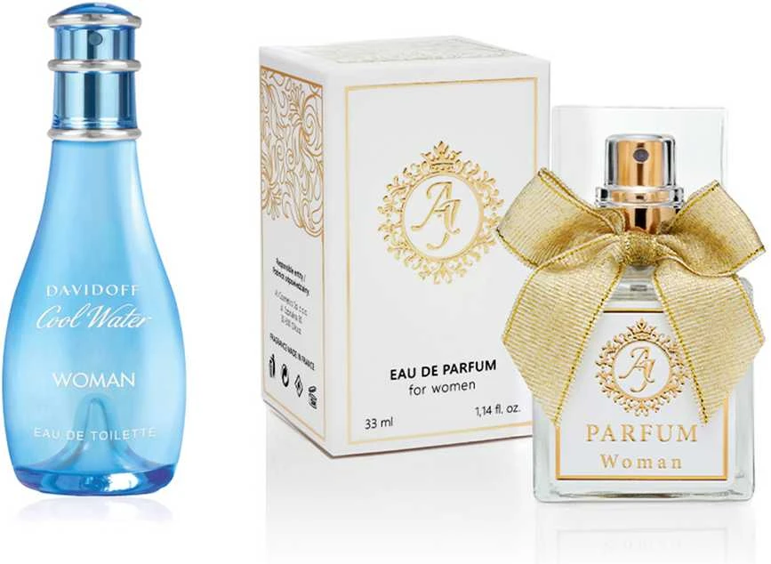 AJ Deluxe Nr152 kvepalai įkvėpti Davidoff - Cool Vanduo Woman 50 ml EDP