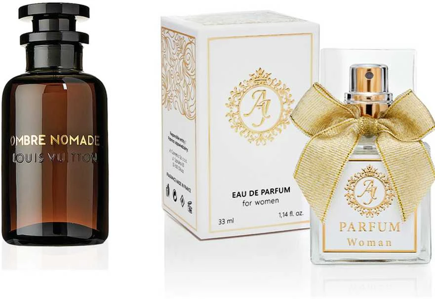 AJ Deluxe Nr180 kvepalai įkvėpti Louis Vuitton - Ombre Nomade 33 ml EDP (UNISEX)