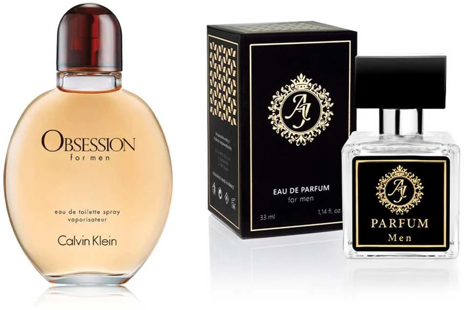 AJ Deluxe Nr203 kvepalai įkvėpti Calvin Klein - Obsession 100 ml