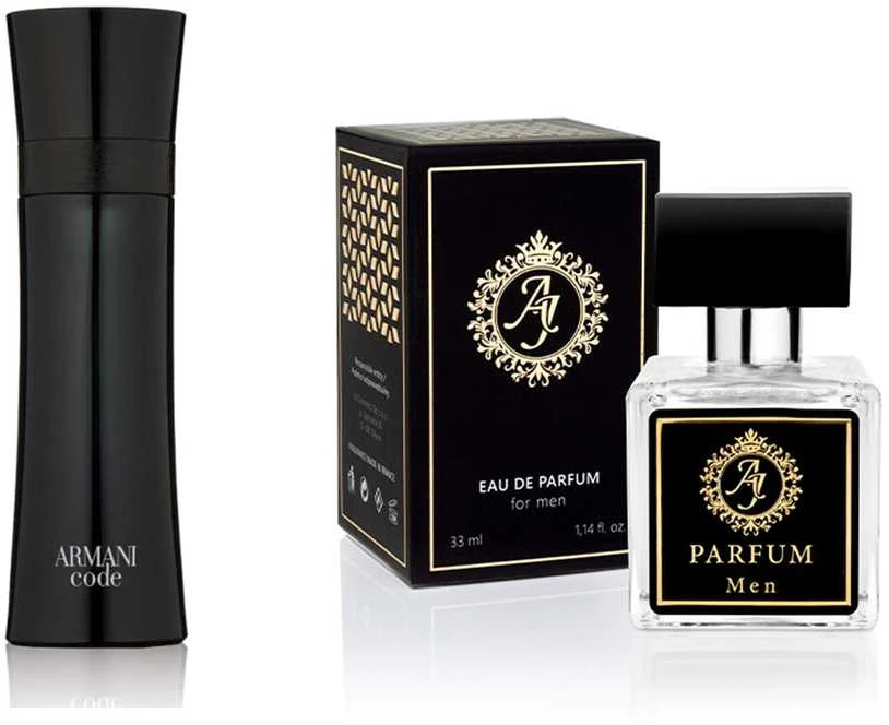 AJ Deluxe Nr266 kvepalai įkvėpti Armani - Juodas Code 100 ml