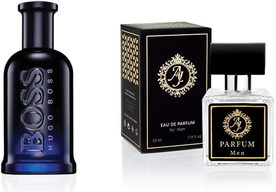 AJ Deluxe Nr291 kvepalai įkvėpti Hugo Boss – Bottled Night 33 ml