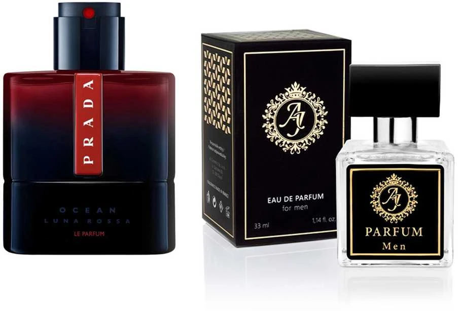 AJ Deluxe Nr326 kvepalai įkvėpti Prada - Luna Rossa Ocean Le Parfum 50 ml