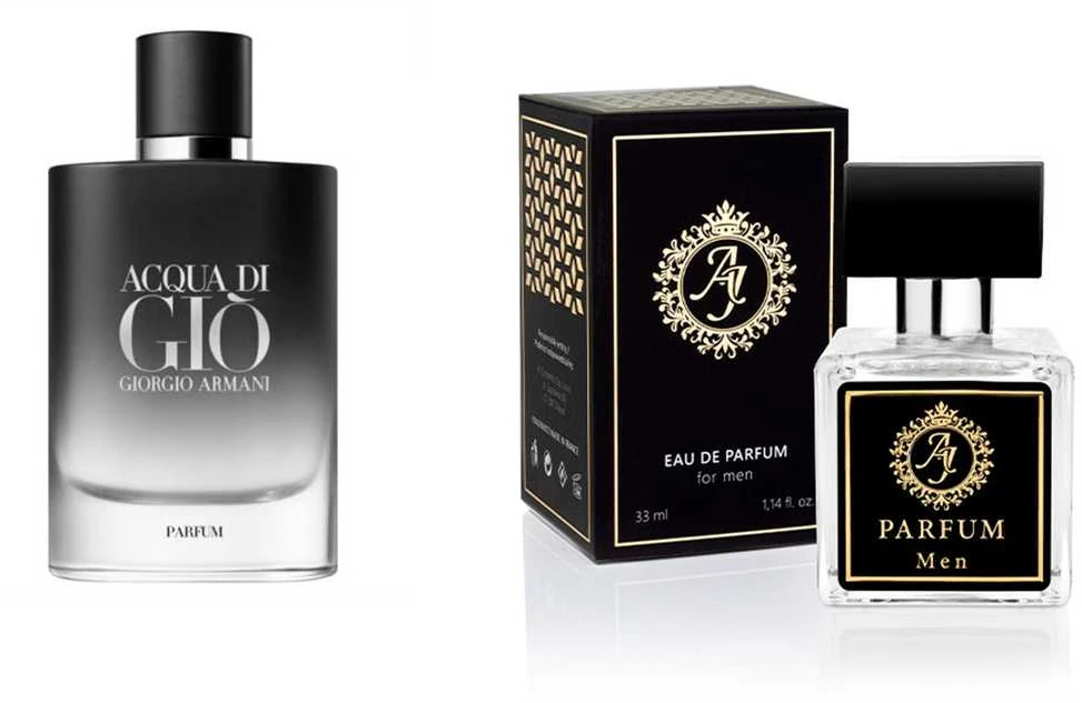 AJ Deluxe Nr329 kvepalai įkvėpti Giorgio Armani Acqua Di Gio Parfum 33 ml