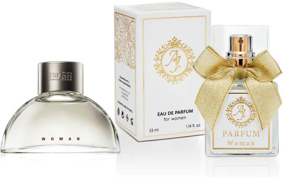 AJ Deluxe Nr52 kvepalai įkvėpti Hugo Boss – Boss Woman 2 ml