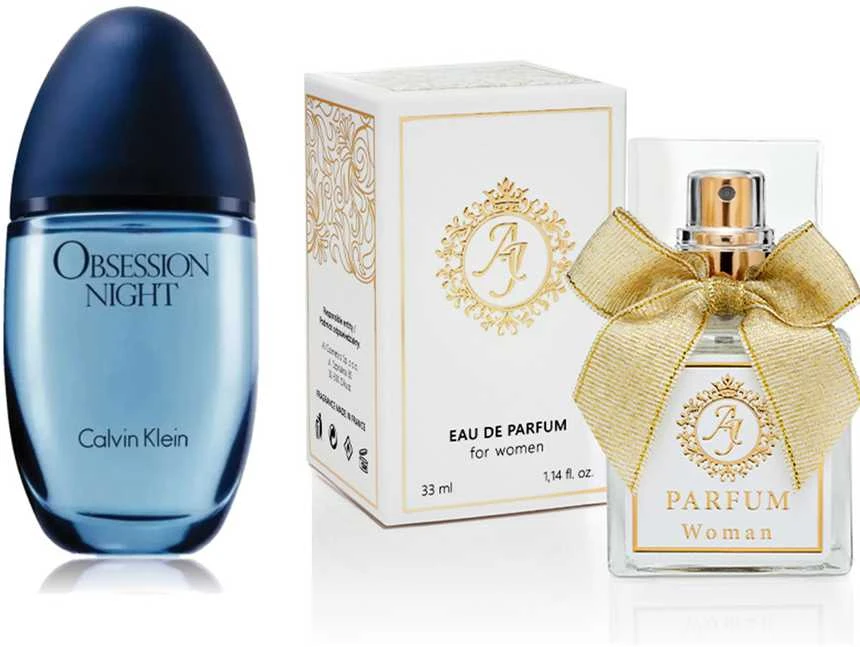 AJ Deluxe Nr69 kvepalai įkvėpti Calvin Klein – Obsession Night 33 ml EDP
