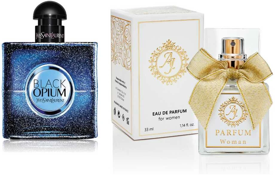AJ Deluxe Nr727 kvepalai įkvėpti Yves Saint Laurent - Juodas Opium Intense 50 ml EDP