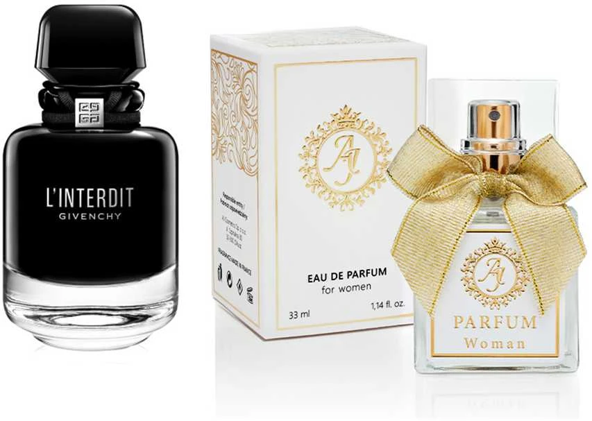 AJ Deluxe Nr736 kvepalai įkvėpti Givenchy – l'interdit EDP Intense 100 ml EDP