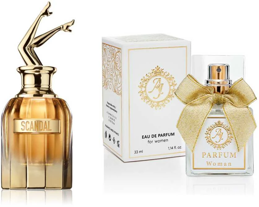 AJ Deluxe Nr782 kvepalai įkvėpti Jean Paul Gaultier - Scandal Absolu Femme 50 ml