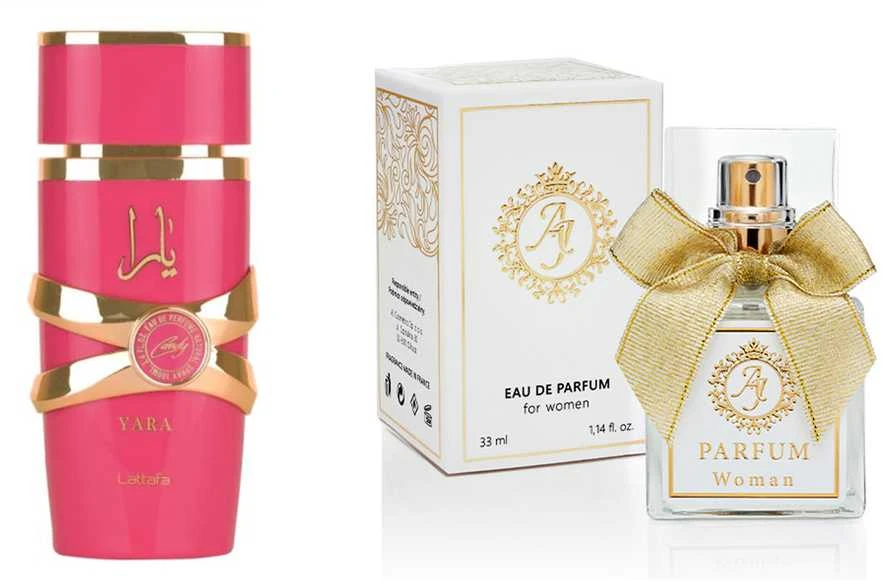 AJ Deluxe Nr786 kvepalai įkvėpti Lattafa Yara Candy 50 ml