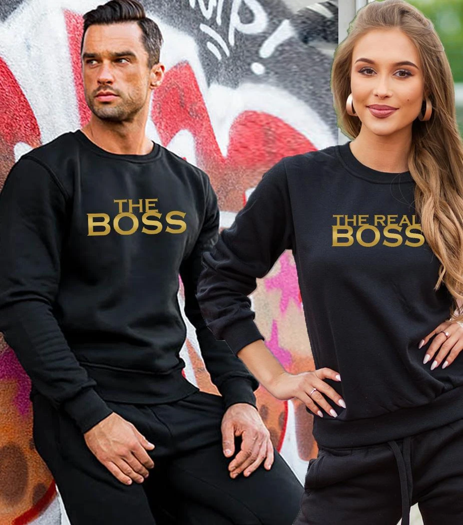 Juodos spalvos džemperis RealBoos Gold