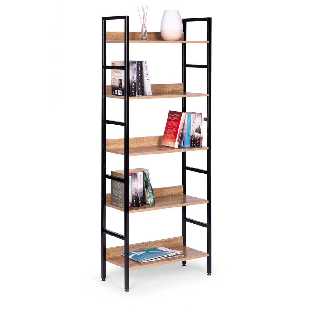 ModernHome loftinio stiliaus lentyna su 5 lentynomis, 160 cm aukščio