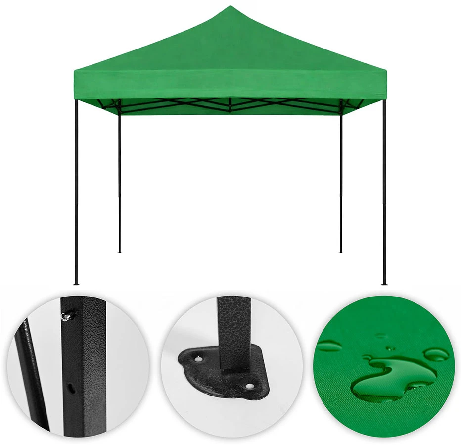 Automatinė pavėsinė-palapinė sodui žalios spalvos MultiGarden