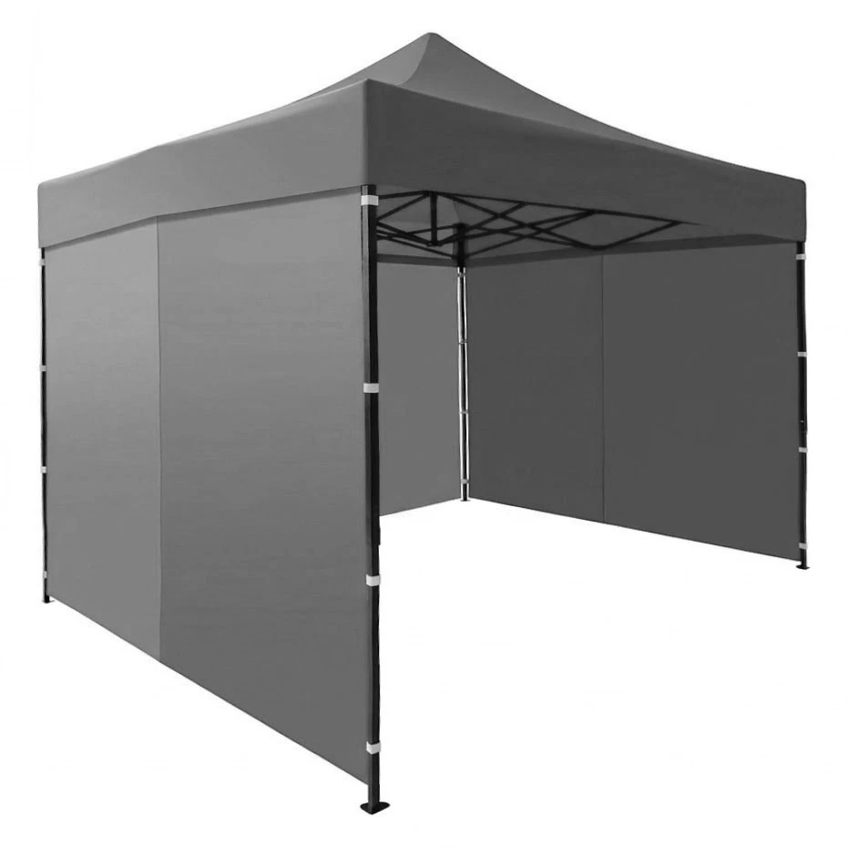 Automatinė sodo palapinė 3x3 m pilkos spalvos MultiGarden