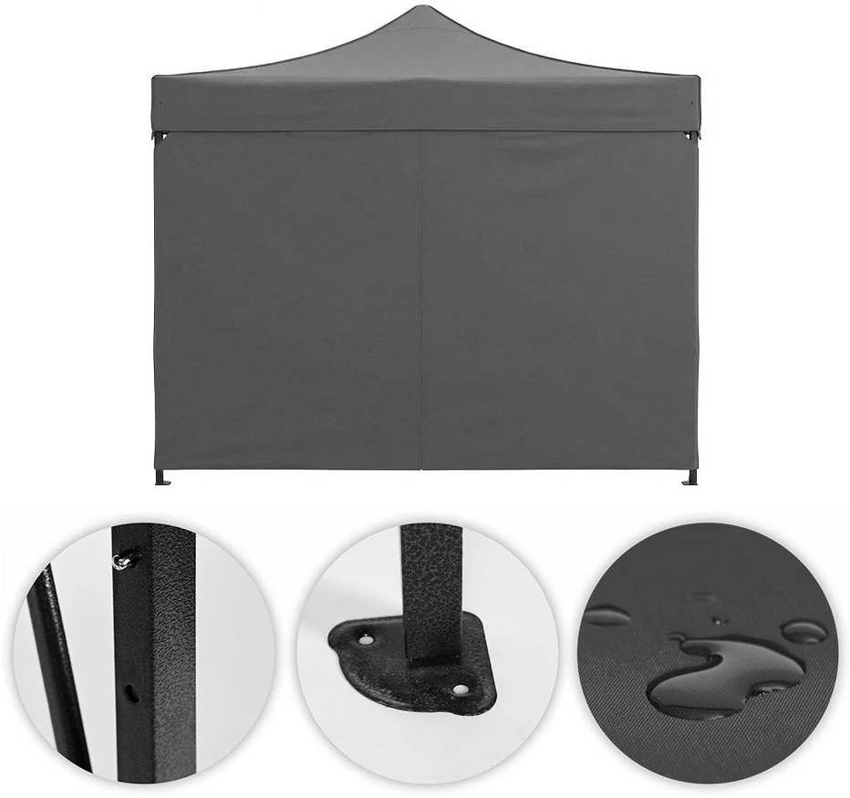 Automatinė sodo palapinė 3x3 m pilkos spalvos MultiGarden