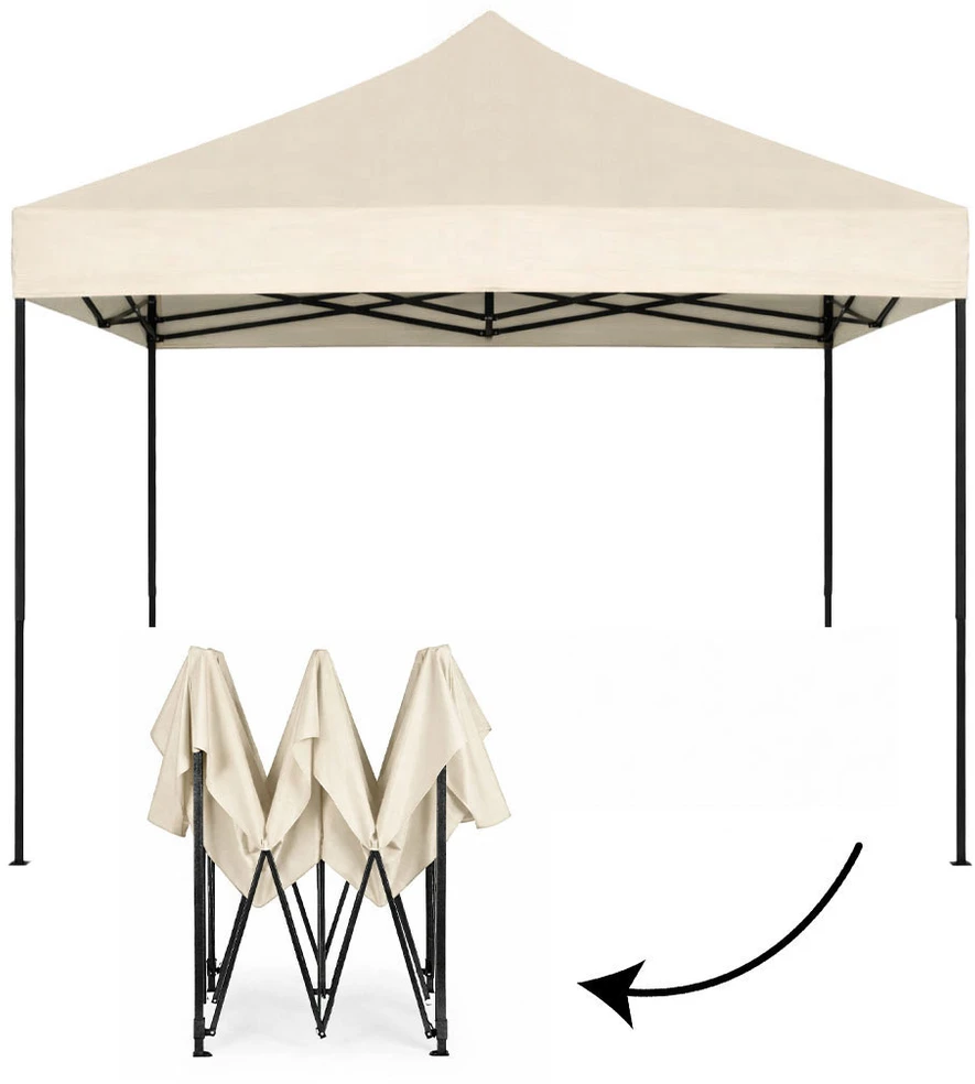 Automatinė sodo palapinė 3x3 m smėlio spalvos MultiGarden