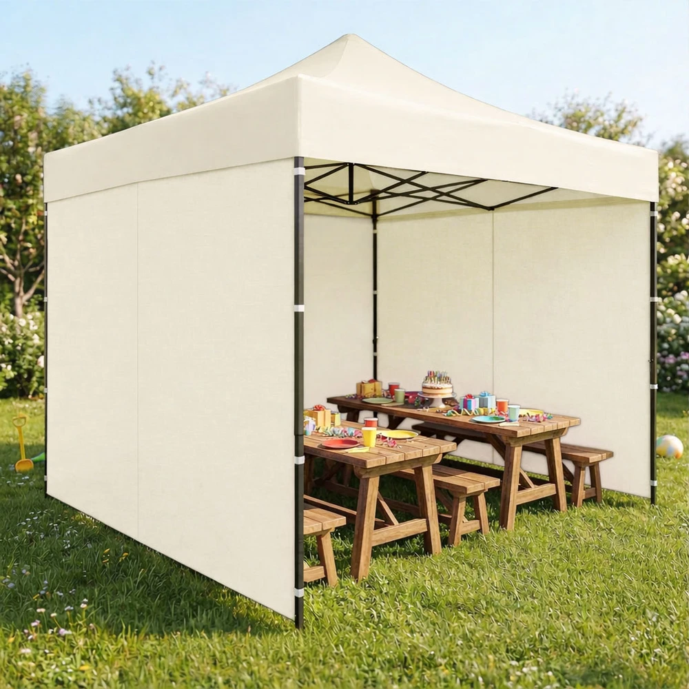 Automatinė sodo palapinė 3x3 m smėlio spalvos MultiGarden