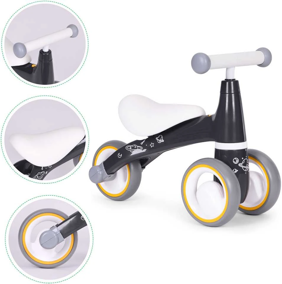 Vaikiškas triratukas EVA ratais „Cosmic" ECOTOYS