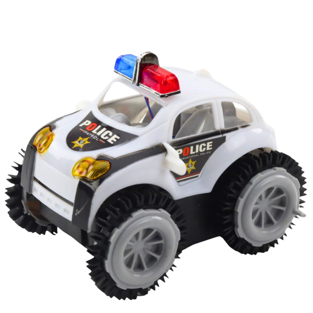 Lean Toys 360° POLICIJOS AUTOMOBILIS SU ŠVIESOMIS IR GARSU