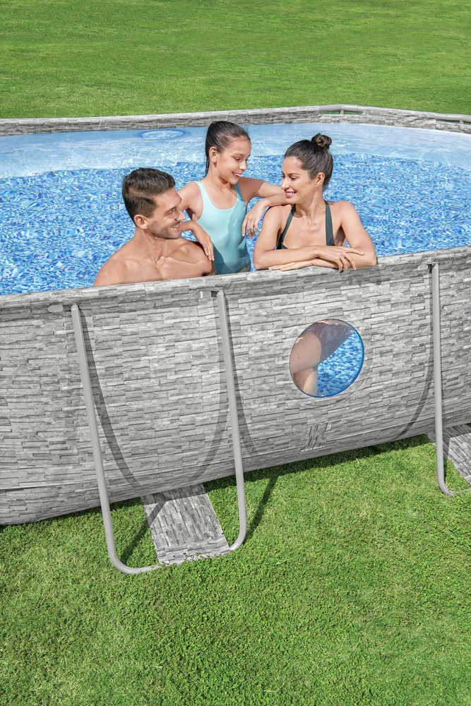 Baseinas Bestway Power Steel Swim Vista 56946